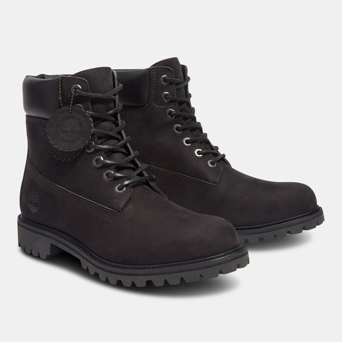 Timberland Men's Luxe Mid Lace Waterproof Boots Black Timberland Men's Luxe Mid Lace Waterproof Boots Black image number 1
