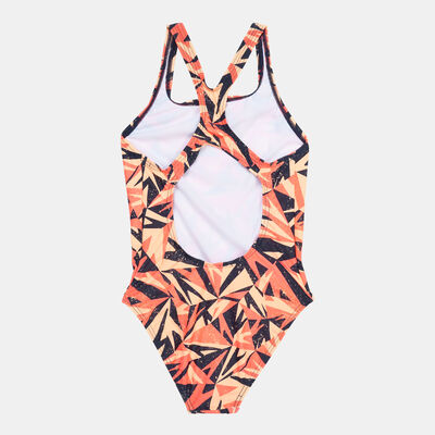 Speedo Kids' Hyper Boom Allover Medalist Swimsuit Blue Speedo Kids' Hyper Boom Allover Medalist Swimsuit Blue