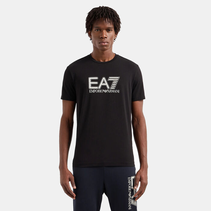 EA7 Emporio Armani Men's Train Visibility T-Shirt Black image number 0