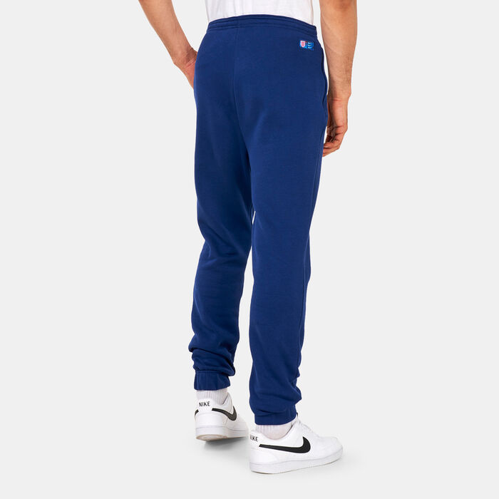 Nike Men's England Fleece Football Joggers Blue image number 1