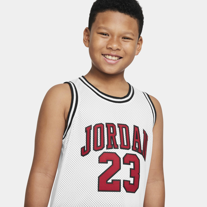 Jordan Kids' 23 Jersey White Jordan Kids' 23 Jersey White image number 2