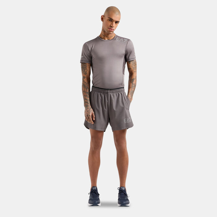 EA7 Emporio Armani Men's Vigor7 Training T-Shirt Grey EA7 Emporio Armani Men's Vigor7 Training T-Shirt Grey image number 2