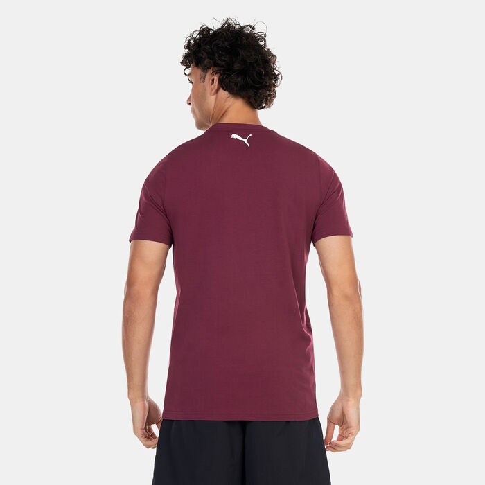 PUMA Men's BLUEPRINT Basketball T-Shirt Red PUMA Men's BLUEPRINT Basketball T-Shirt Red image number 1