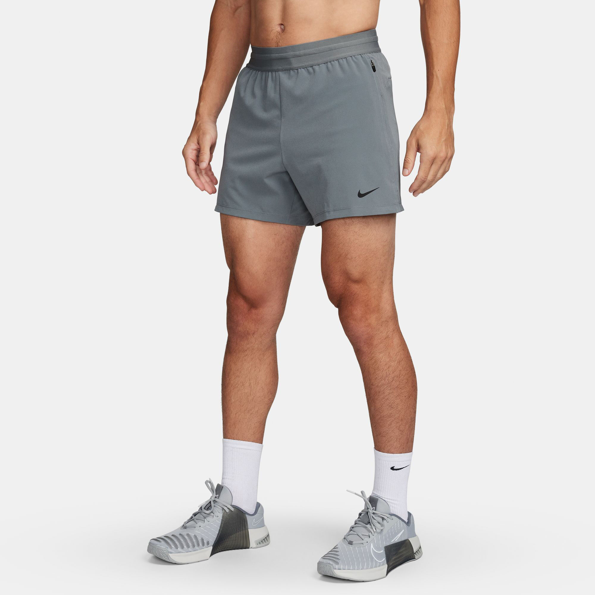 Men s Dri FIT Flex Rep Training Shorts Grey Nike in KSA SSS