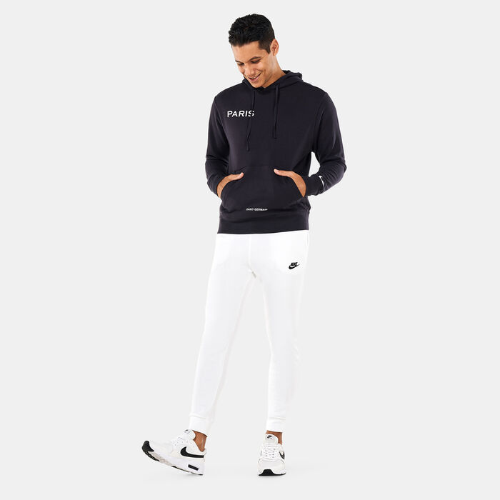 Nike Men's Paris Saint-Germain Fleece Hoodie Black Nike Men's Paris Saint-Germain Fleece Hoodie Black image number 2