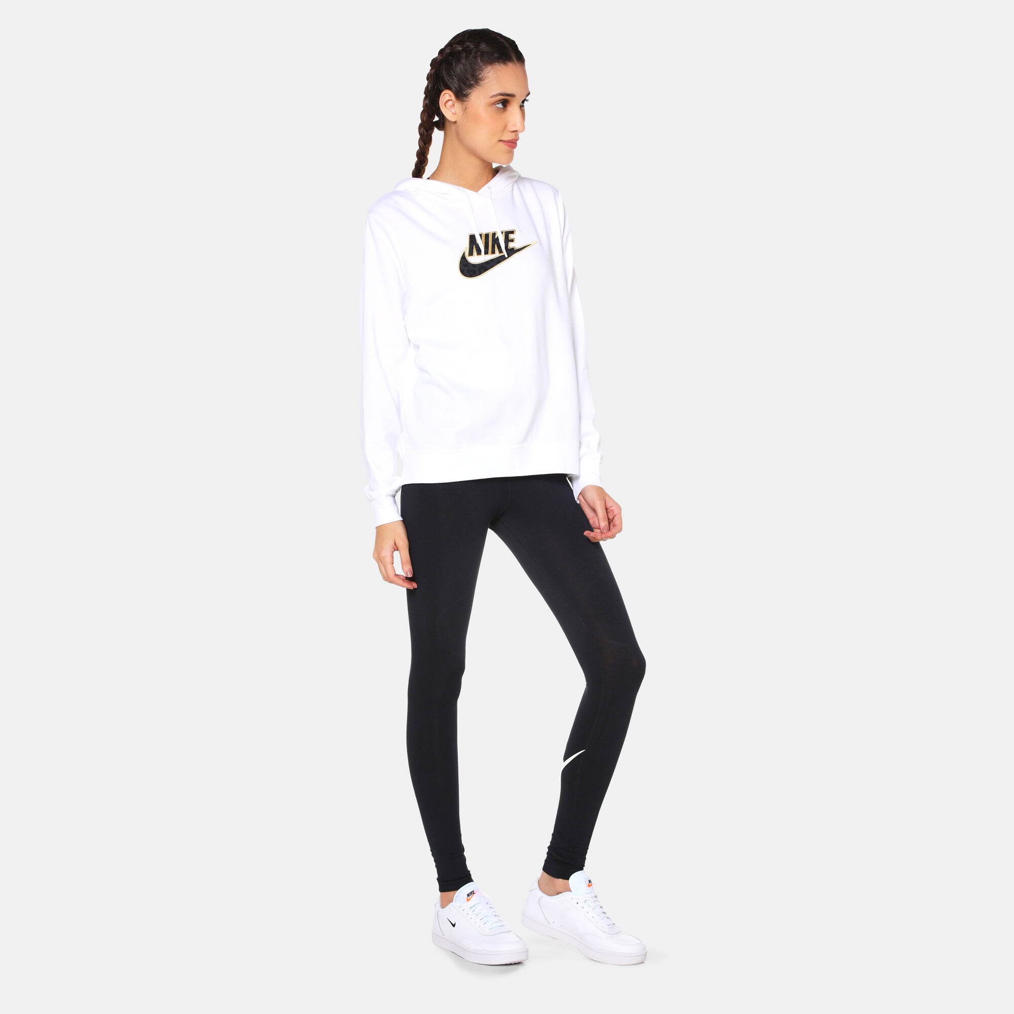 Nike sportswear leg on sale a see logo leggings
