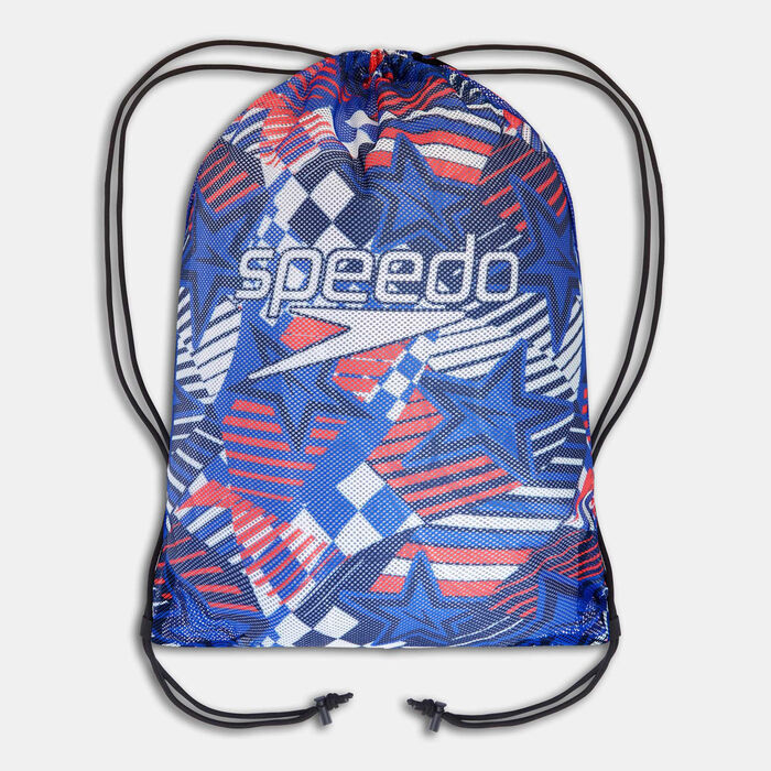 Speedo Printed Mesh Swimming Bag Multi-Color Speedo Printed Mesh Swimming Bag Multi-Color image number 1