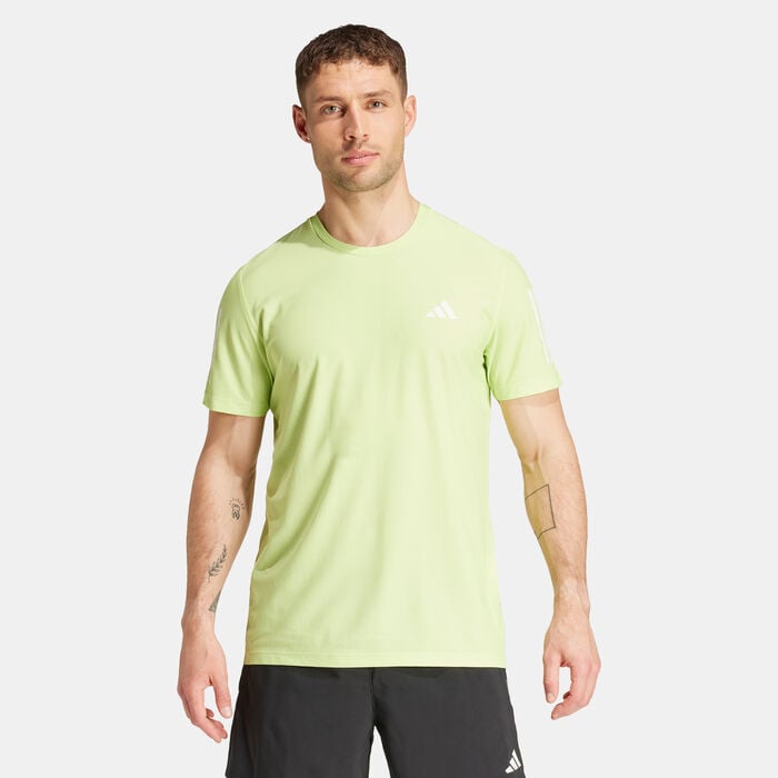 adidas Men's Own the Run T-Shirt Green adidas Men's Own the Run T-Shirt Green image number 0