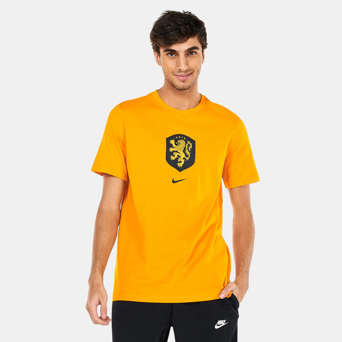 Nike Men's Netherlands Crest World Cup T-Shirt - 2022/23 Orange image number 0