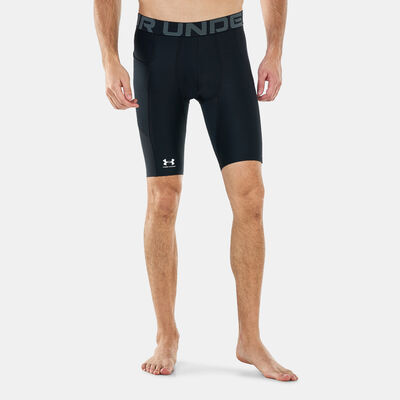 Under Armour Men's UA HeatGear® Armour Long Shorts Black Under Armour Men's UA HeatGear® Armour Long Shorts Black