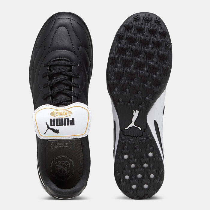 PUMA Men's KING TOP Turf-Training Football Shoe Black PUMA Men's KING TOP Turf-Training Football Shoe Black image number 3
