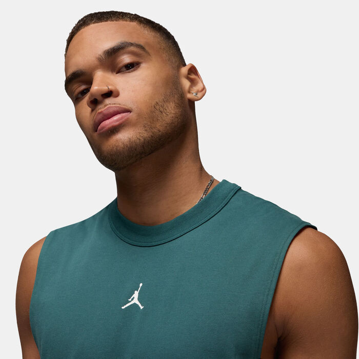 Jordan Men's Sport Dri-FIT Top Green Jordan Men's Sport Dri-FIT Top Green image number 6