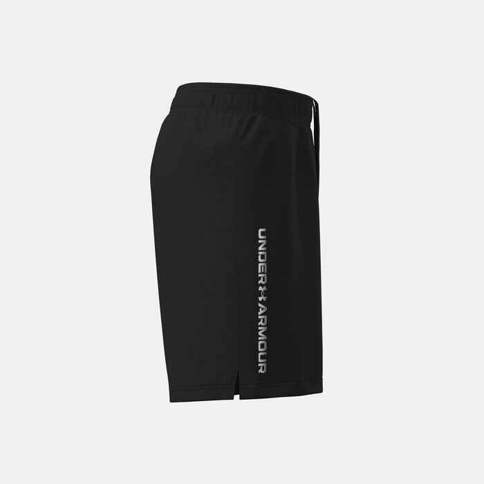 Under Armour Kids' UA Tech Woven Wordmark Shorts Black image number 2