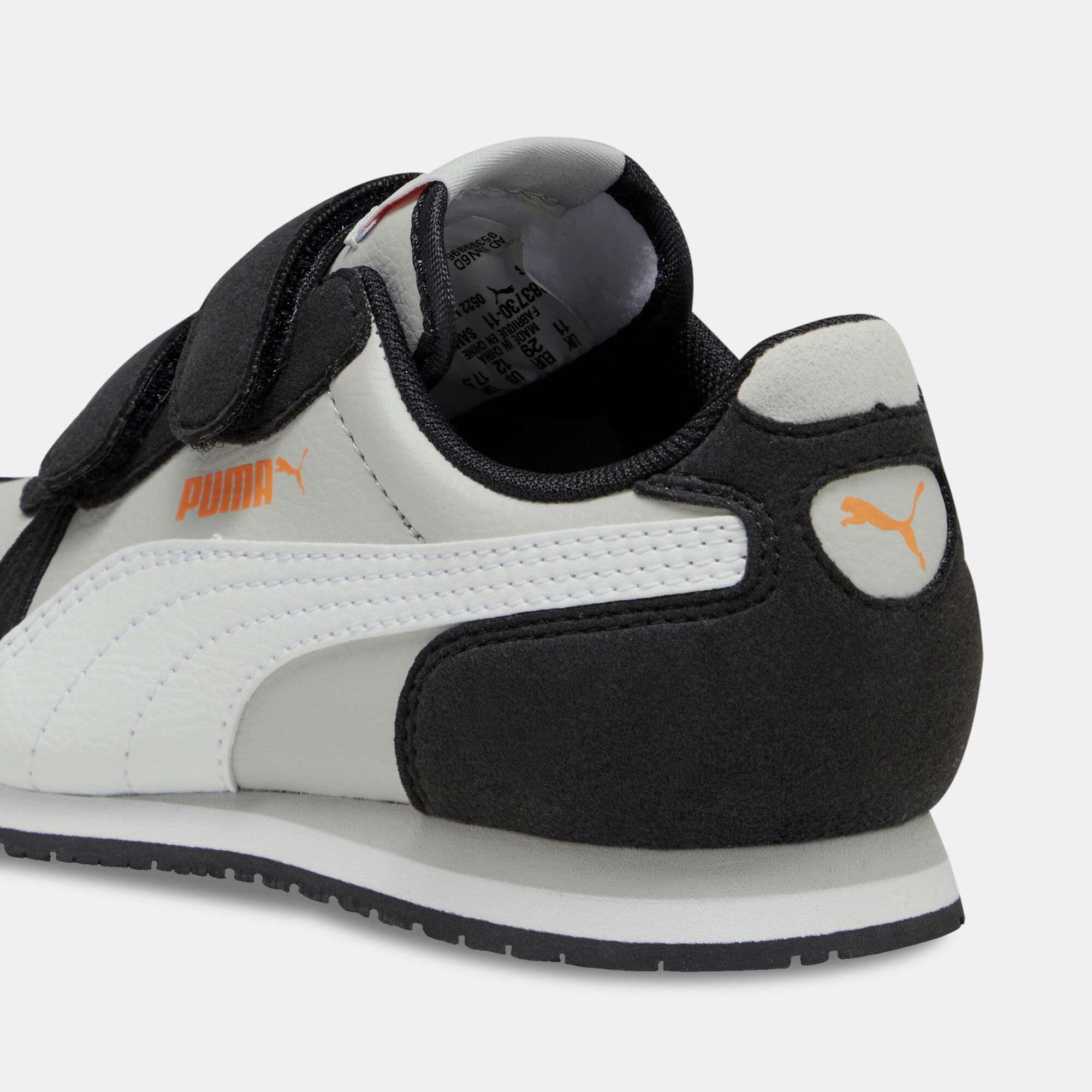 Kids Cabana Racer SL 20 Velcro Shoes Grey PUMA in KSA SSS