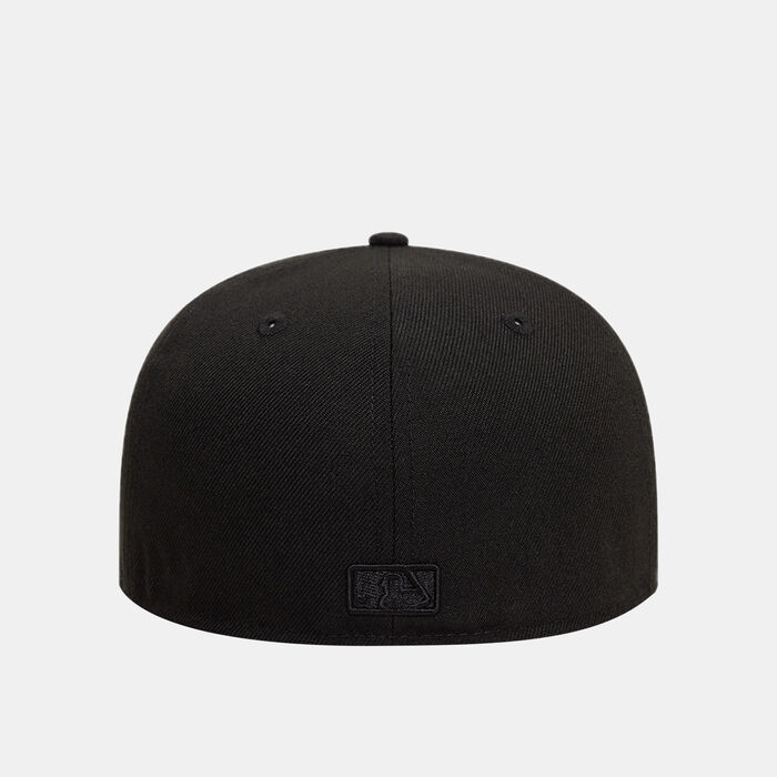 New Era Men's MLB Los Angeles Dodgers Essential 59FIFTY Cap Black image number 1