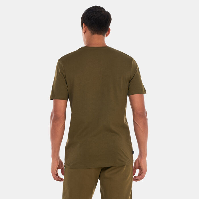 Timberland Men's Small Logo Print Logo T-Shirt Green Timberland Men's Small Logo Print Logo T-Shirt Green image number 1