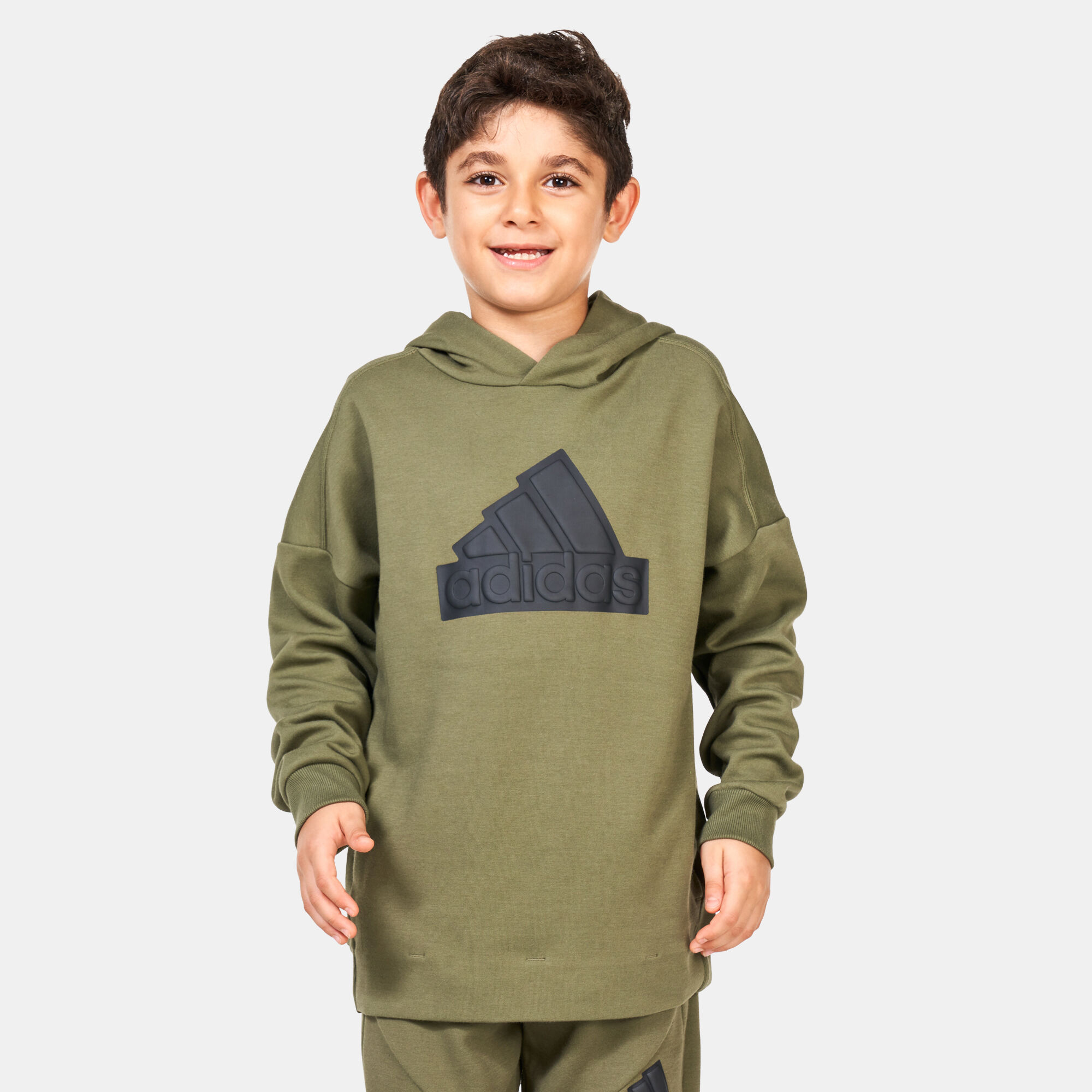 Adidas shine logo hoodie on sale