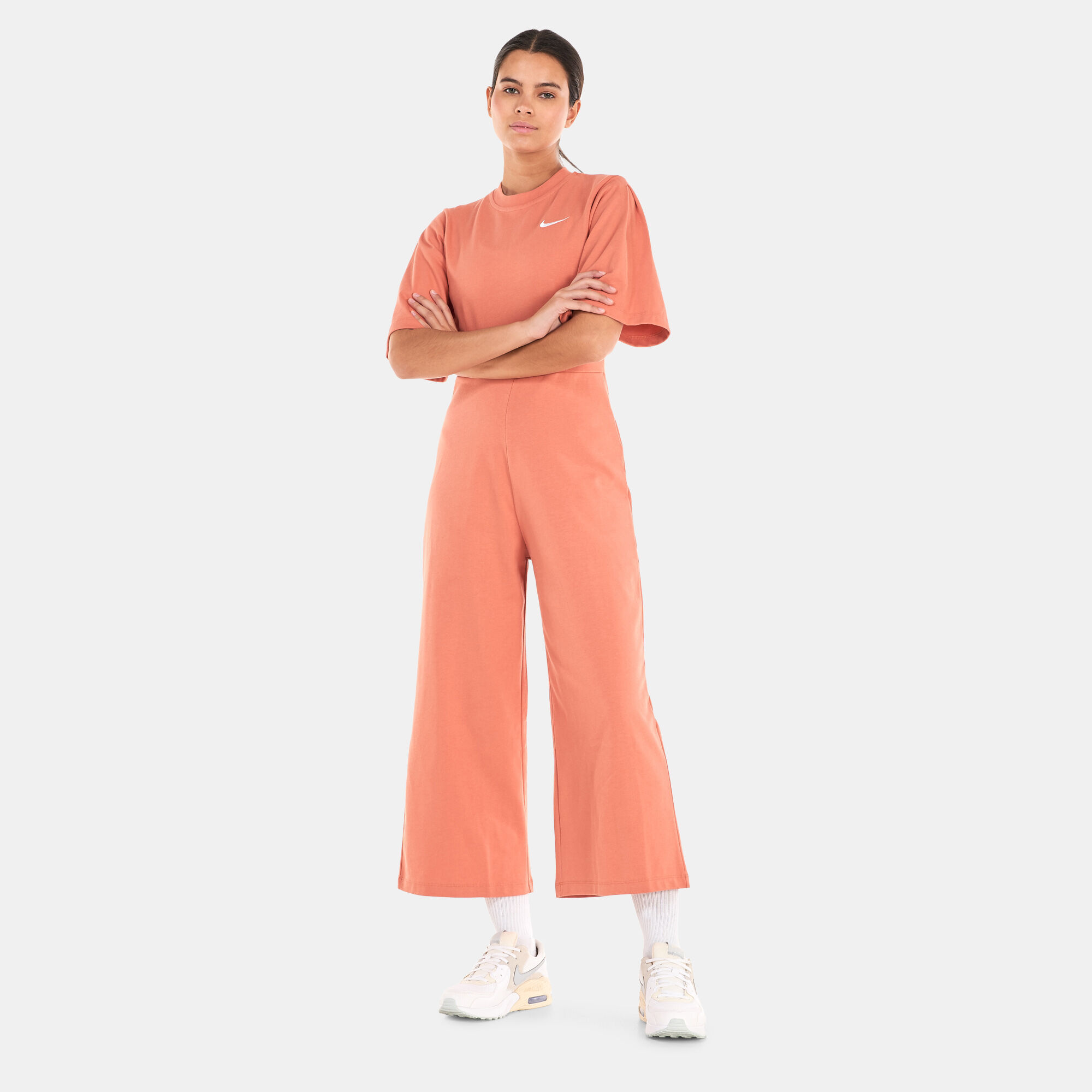 Women s Sportswear Jersey Jumpsuit Peach Nike in KSA SSS