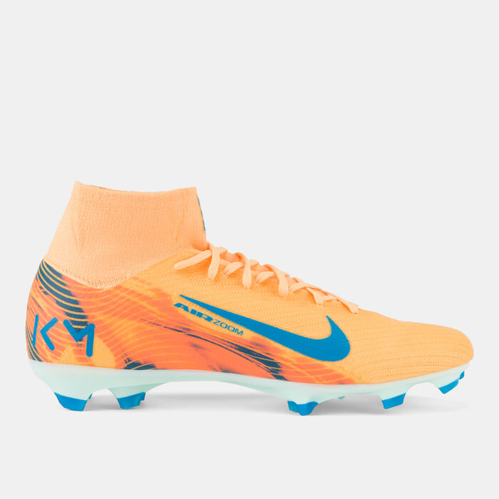 Nike Men's Kylian Mbappe Mercurial Superfly 10 Pro Firm Ground Football Shoes Orange Nike Men's Kylian Mbappe Mercurial Superfly 10 Pro Firm Ground Football Shoes Orange image number 1