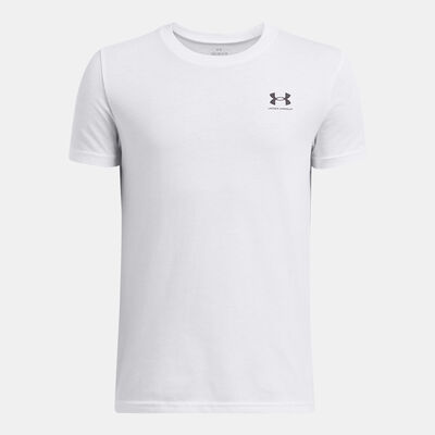 Under Armour Kids' Sportstyle T-Shirt White