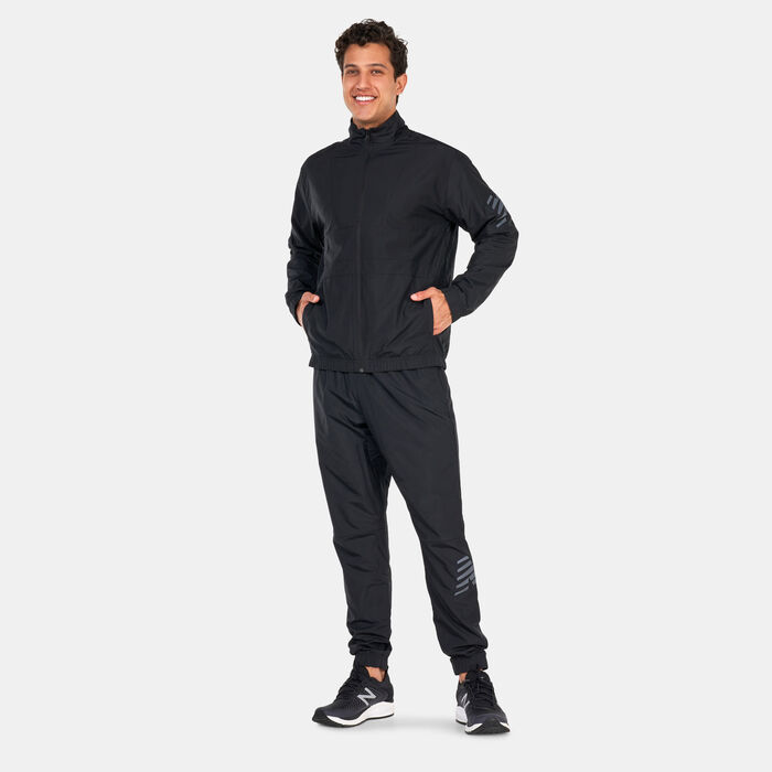 New Balance Men's Tenacity Woven Jacket Black image number 2