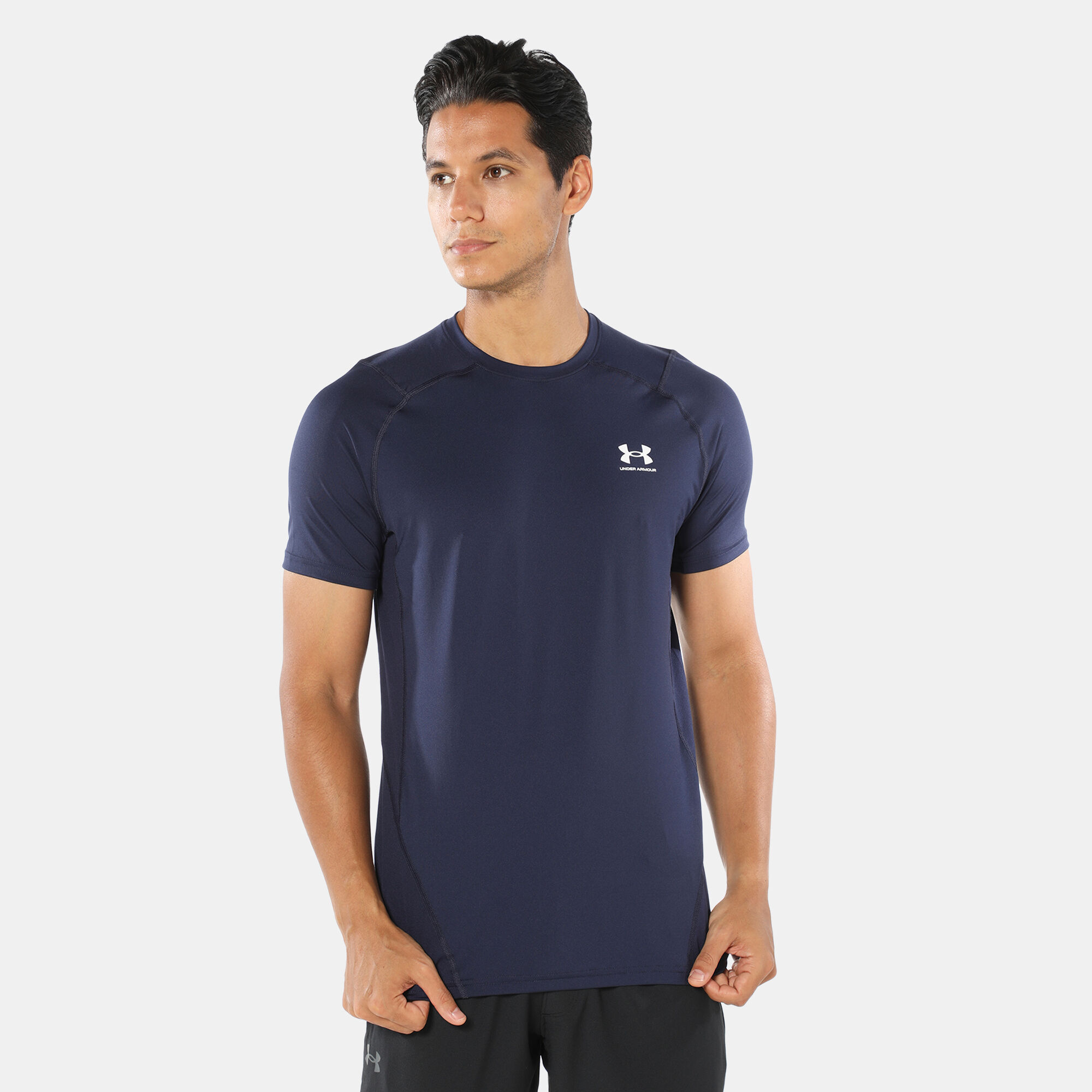 Under armour men's fitted t shirt sale