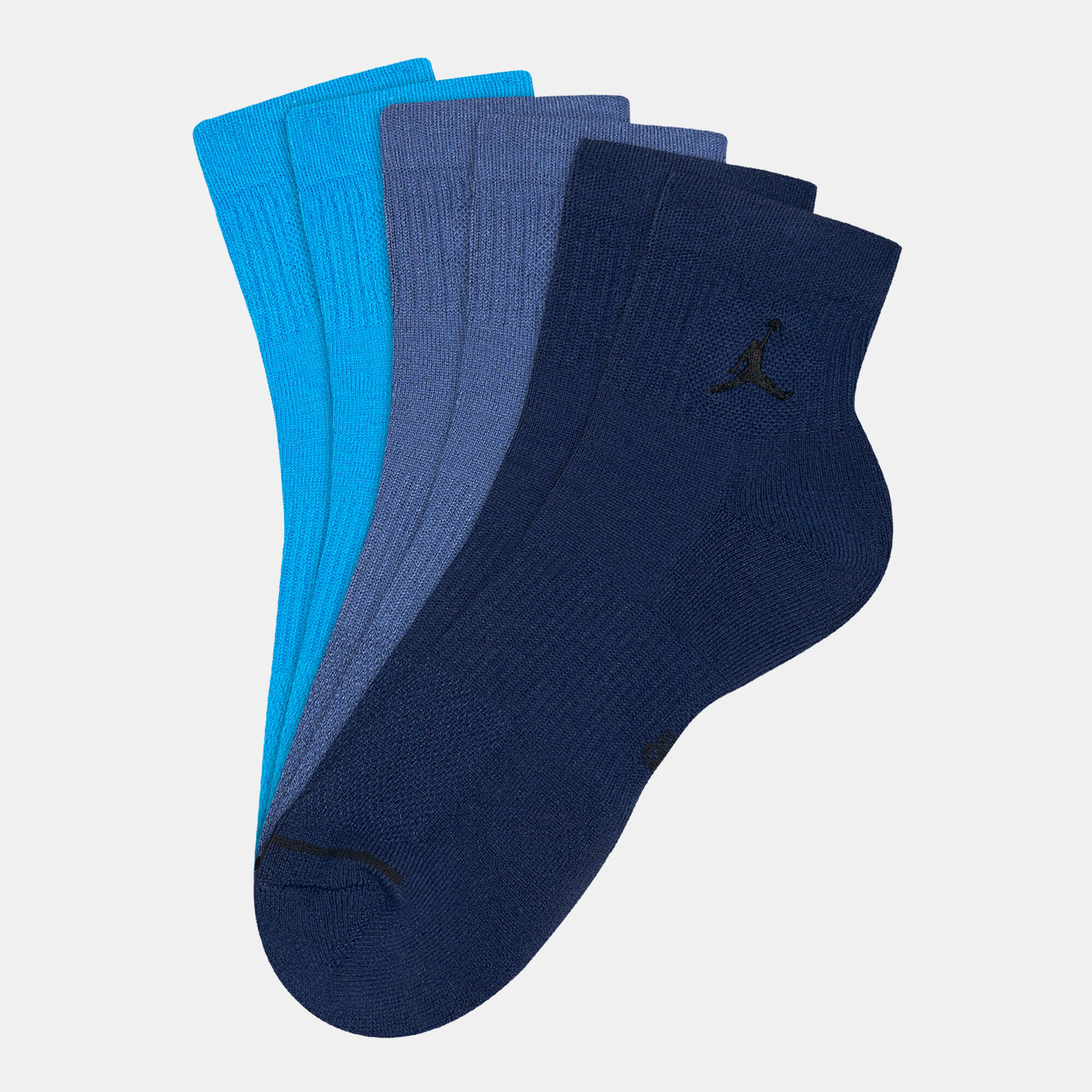 Navy blue top jordan socks