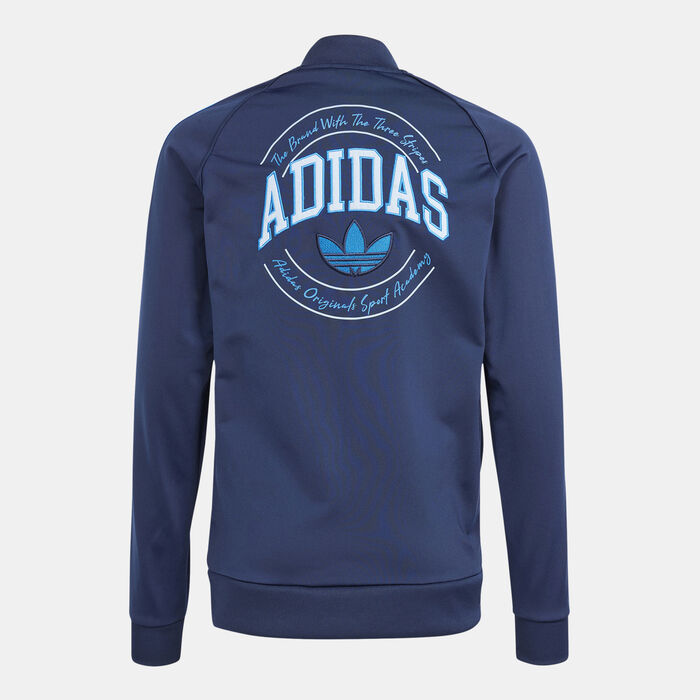 adidas Originals Kids' VRCT SST Track Jacket Blue adidas Originals Kids' VRCT SST Track Jacket Blue image number 1