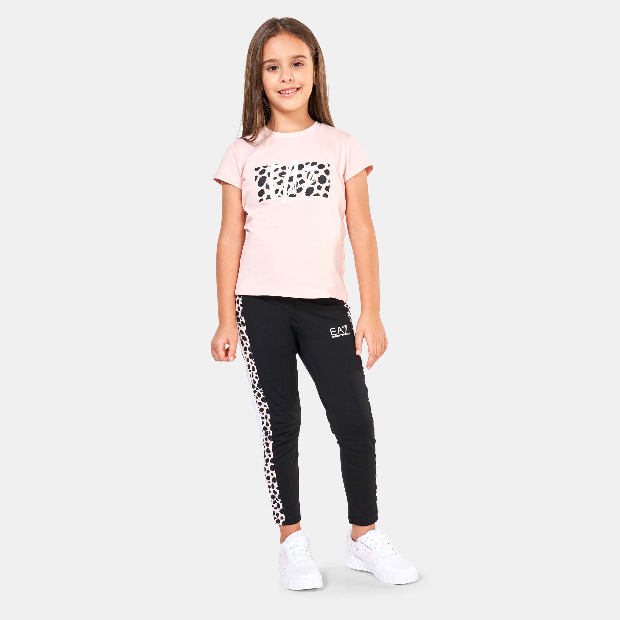 Kids armani joggers discount