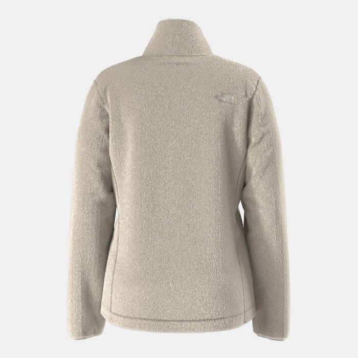 The North Face Women's Osito Fleece Jacket White The North Face Women's Osito Fleece Jacket White image number 1