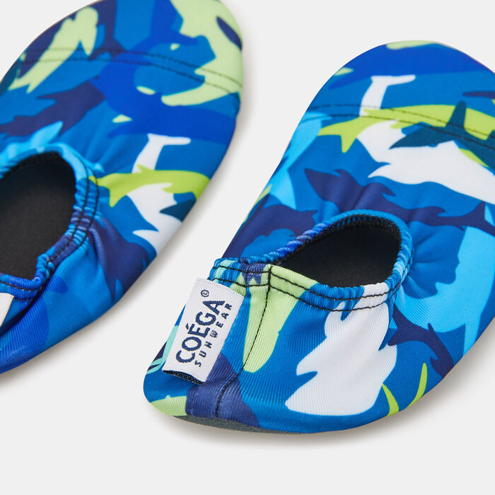COEGA Kids' Allover Print Pool Beach Shoe Green image number 2