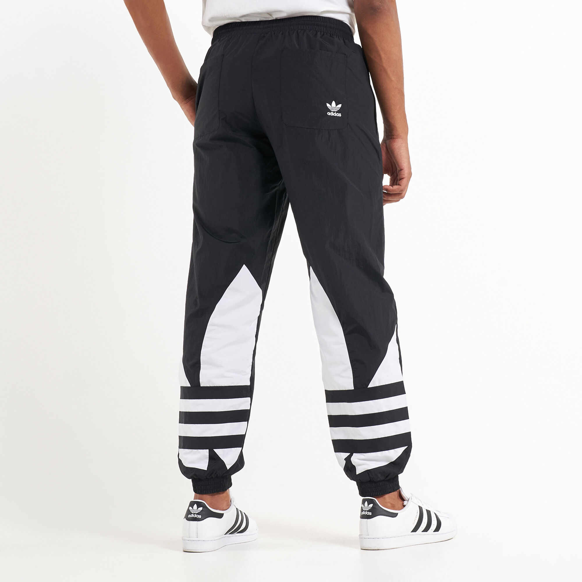 trefoil track pants