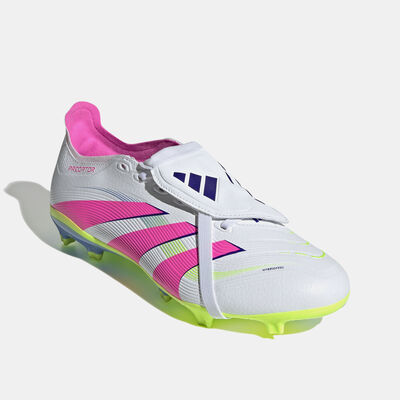 adidas Men's Predator League Fold-Over Tongue Firm/Multi-Ground Football Shoes Pink adidas Men's Predator League Fold-Over Tongue Firm/Multi-Ground Football Shoes Pink
