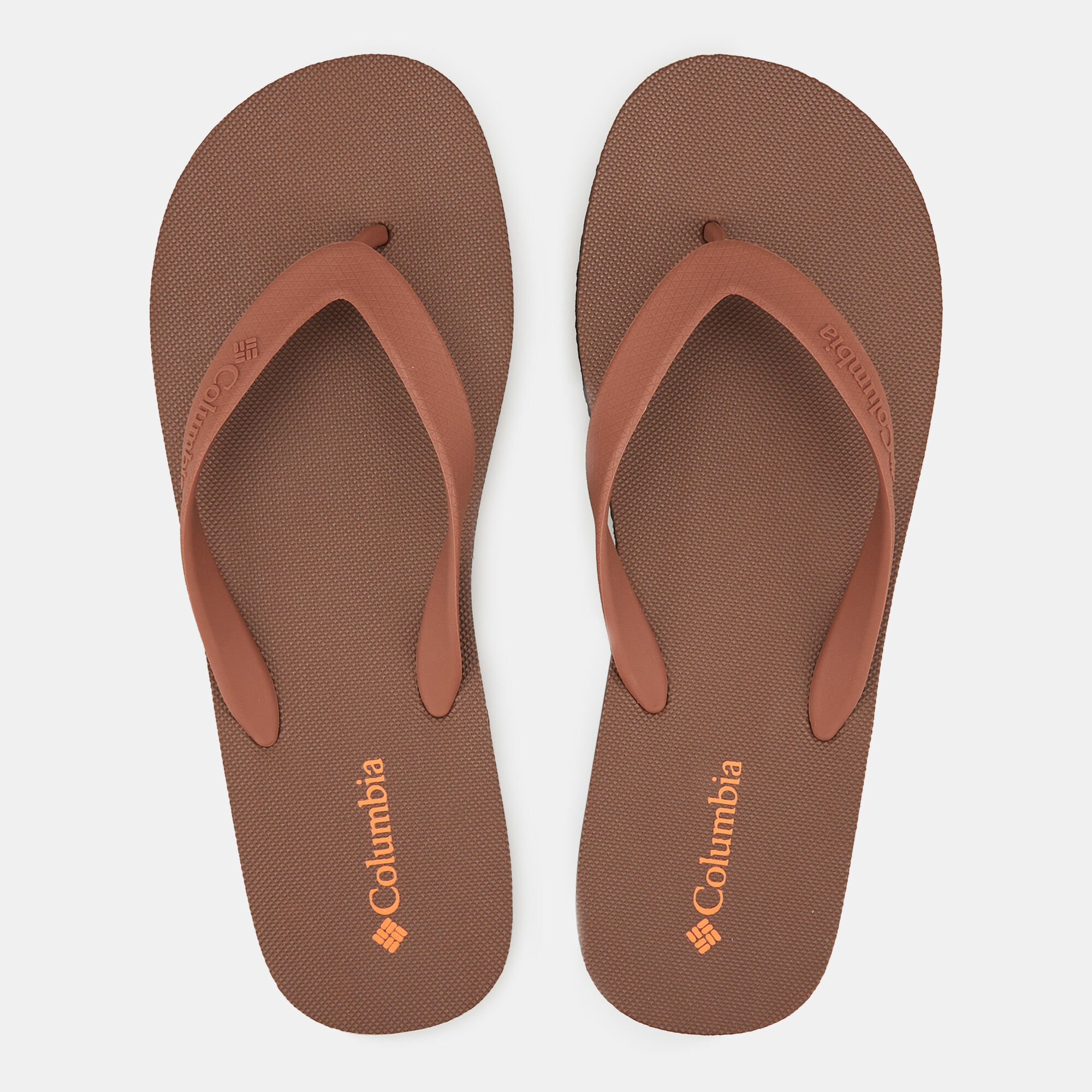 Columbia men's on sale leather flip flops