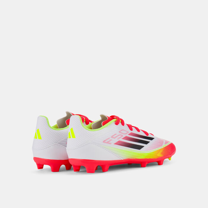 adidas Kids' F50 League Firm/Multi-Ground Football Shoes Black adidas Kids' F50 League Firm/Multi-Ground Football Shoes Black image number 2