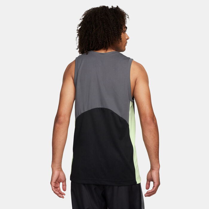 Nike Men's Starting 5 Dri-FIT Basketball Jersey Grey Nike Men's Starting 5 Dri-FIT Basketball Jersey Grey image number 1