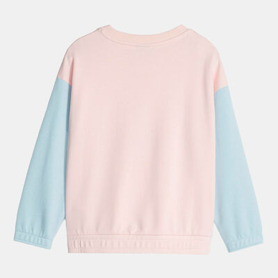 PUMA Kids' Classics Mix Match Sweatshirt Pink PUMA Kids' Classics Mix Match Sweatshirt Pink