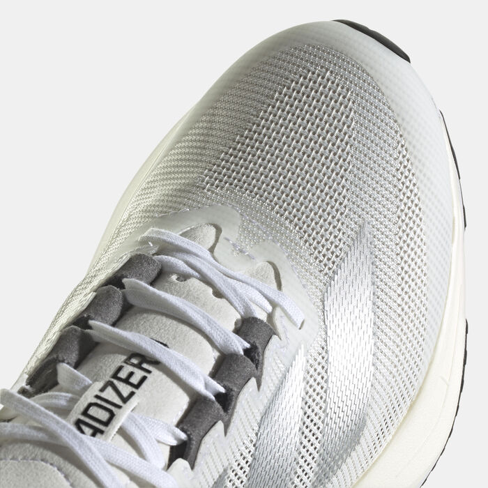 adidas Women's Adizero Boston 12 Running Shoe White adidas Women's Adizero Boston 12 Running Shoe White image number 4