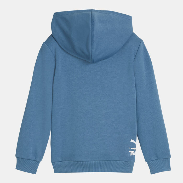 PUMA Kids' x Trolls Hoodie Blue PUMA Kids' x Trolls Hoodie Blue image number 1