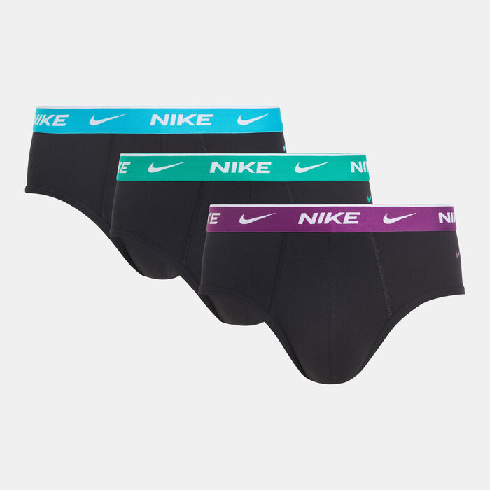 Nike Men's Briefs (3 Pack) Black Nike Men's Briefs (3 Pack) Black image number 0