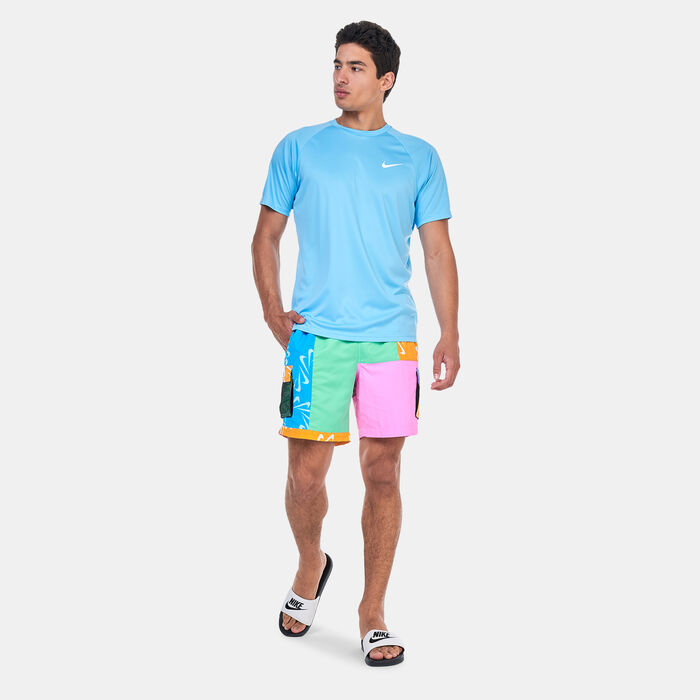 Nike Swim Men's Volley Swimming Shorts Orange Nike Swim Men's Volley Swimming Shorts Orange image number 2
