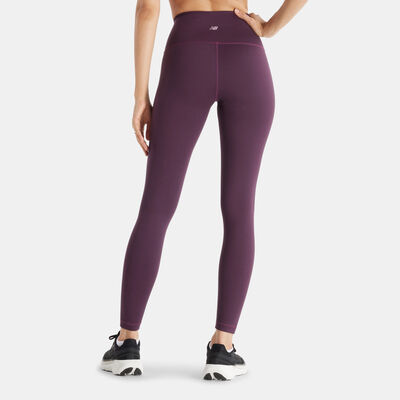 New Balance Women's Ribbed Leggings Brown