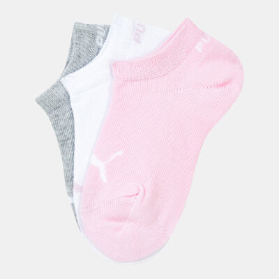 PUMA Kids' Invisible Socks (3-Pairs) Multi-Color