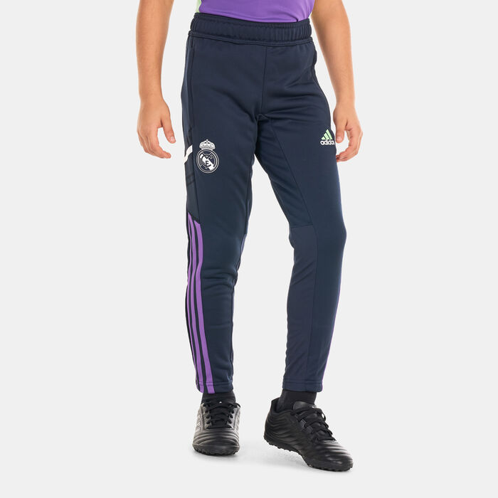 adidas Kids' Real Madrid Condivo 22 Training Pants Blue adidas Kids' Real Madrid Condivo 22 Training Pants Blue image number 0
