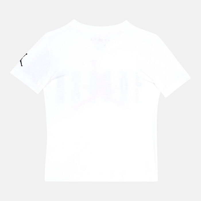 Jordan Kids' High Brand Scramble T-Shirt White Jordan Kids' High Brand Scramble T-Shirt White image number 1