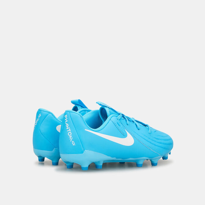 Nike Kids' Phantom GX 2 Academy Multi-Ground Football Shoes Blue image number 4