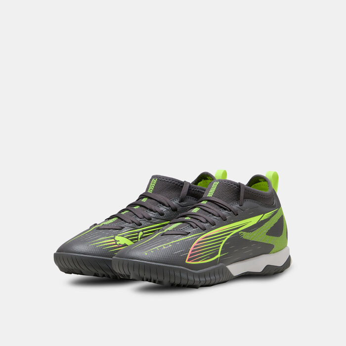 PUMA Kids' ULTRA 5 MATCH+ Turf Ground Football Shoes yellow PUMA Kids' ULTRA 5 MATCH+ Turf Ground Football Shoes yellow image number 1