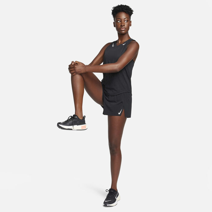 Nike Women's AeroSwift Dri-FIT ADV Running Vest Black Nike Women's AeroSwift Dri-FIT ADV Running Vest Black image number 5