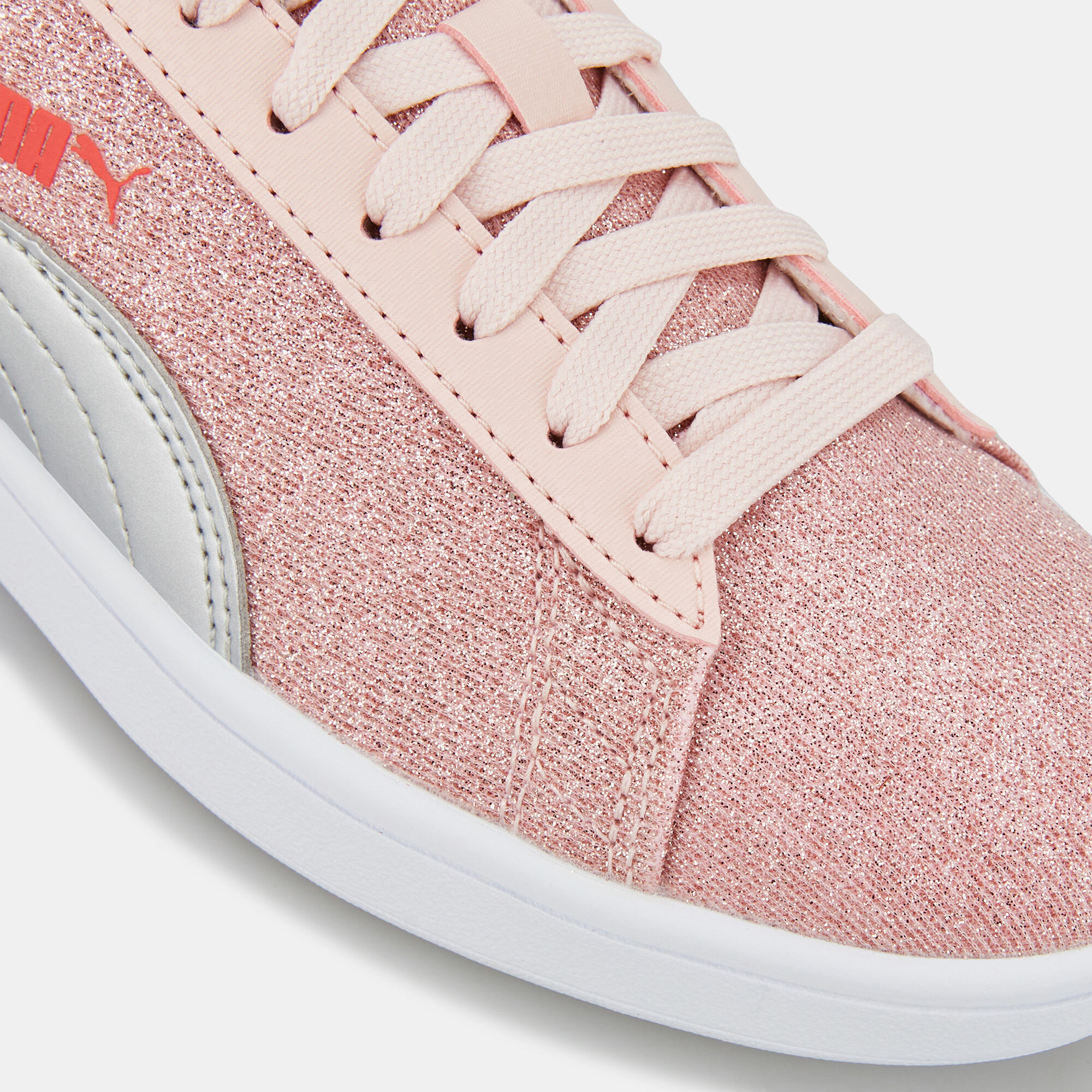 Puma smash v2 pink new arrivals