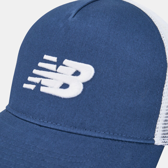 New Balance Men's Liftstyle Athletics Trucker Cap Blue image number 2